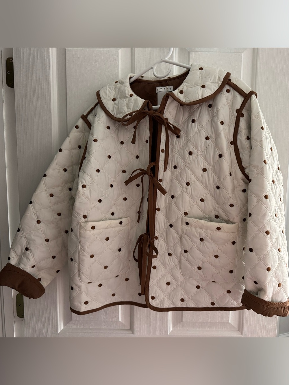 Polka-Dot and Ties Jacket PERFECT FOR SPRING!